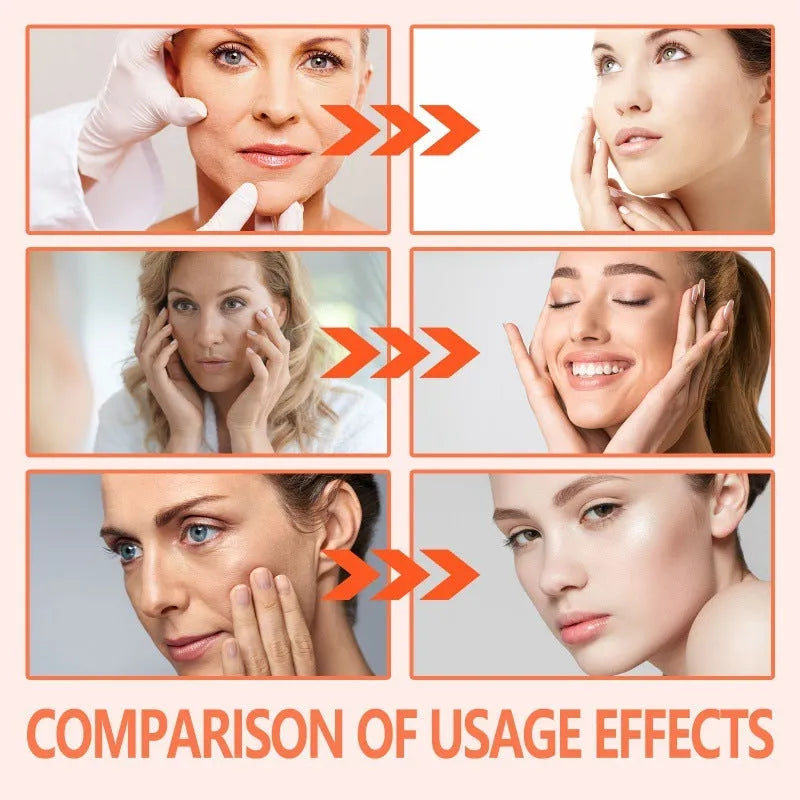 30 ml bottle of rose essential oil for smoothing wrinkles and brightening skin.