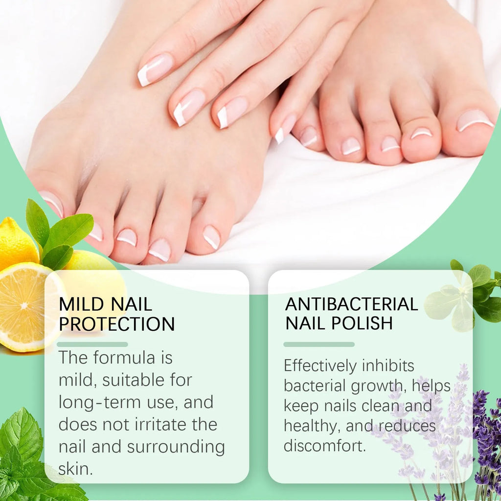 30ml nail care nursing solution bottle for daily gentle cleaning of fingernails and toenails