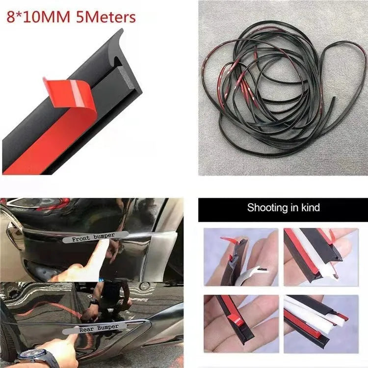 Black and white TPE rubber seal strip for automotive and machinery gap filling