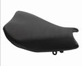 Suzuki GSXR1000 motorcycle with PU leather seat covers fitted on front and rear seats.