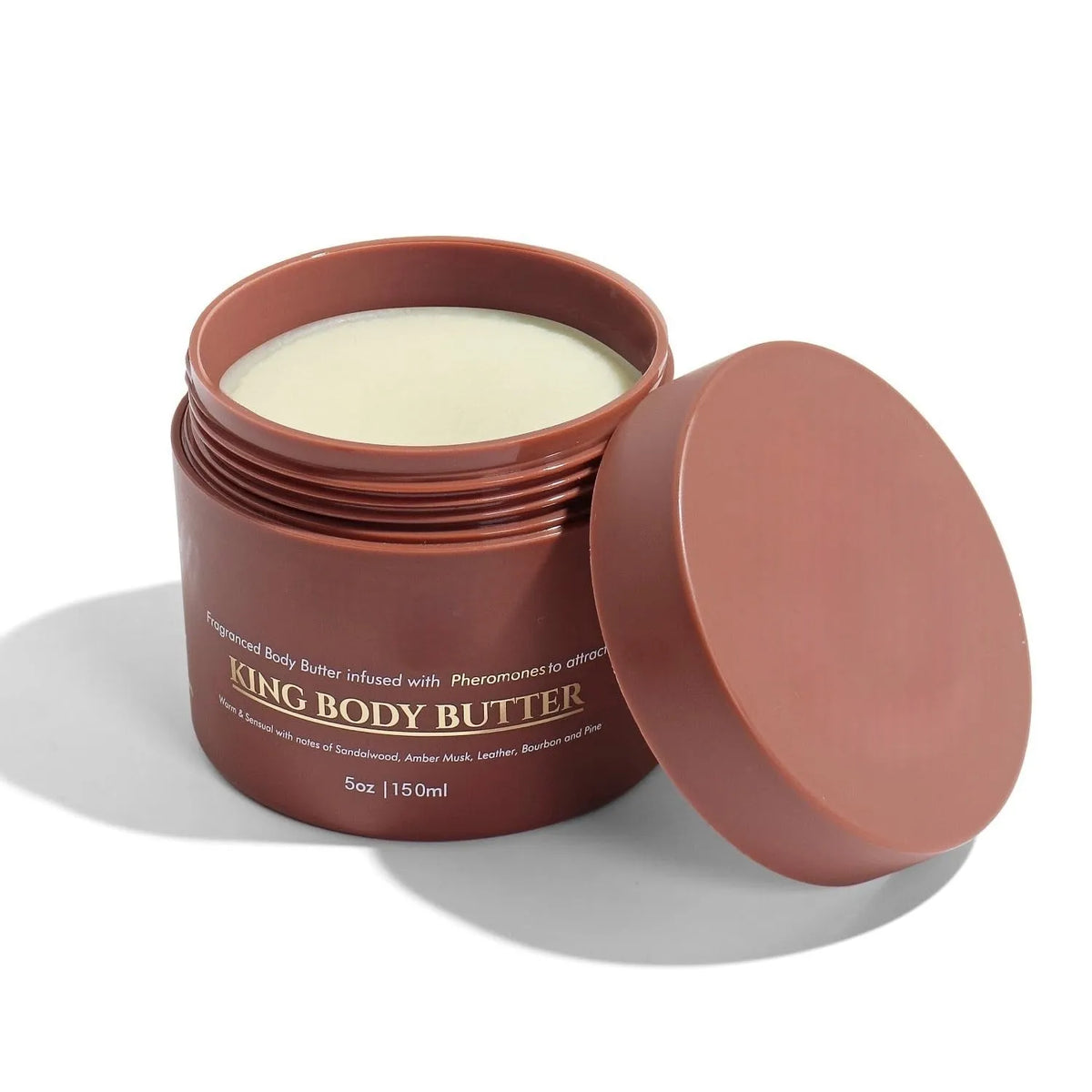 One piece of body cream in a jar or tube for universal skin types, part of a body care kit.