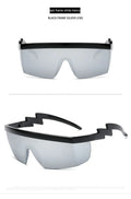 Sports sunglasses with interchangeable lenses in multiple colour combinations for outdoor cycling