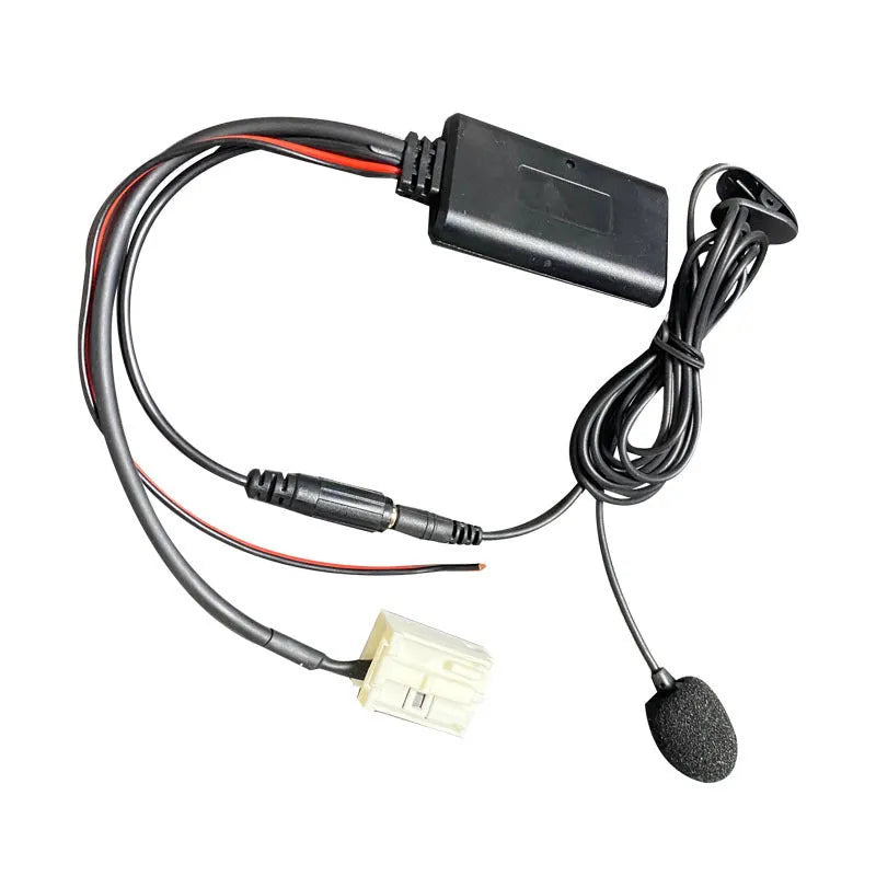 Citroen Peugeot car audio Bluetooth AUX cable and microphone kit for RD4 stereo units