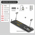 Standard Purple PP plastic fitness rebound board measuring 106x41cm for home workouts