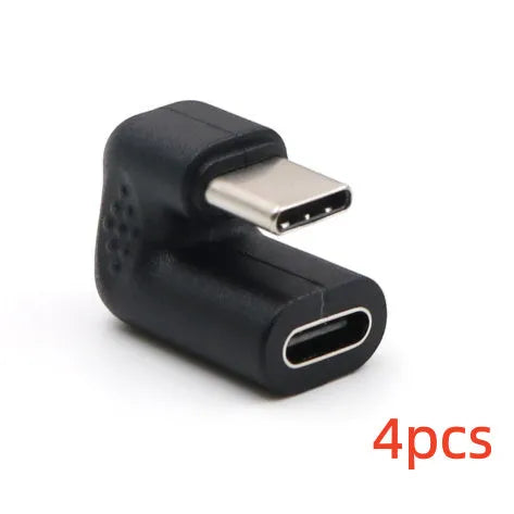 Plastic male to female adapter extension cable with U-bend adapter style for mobile devices
