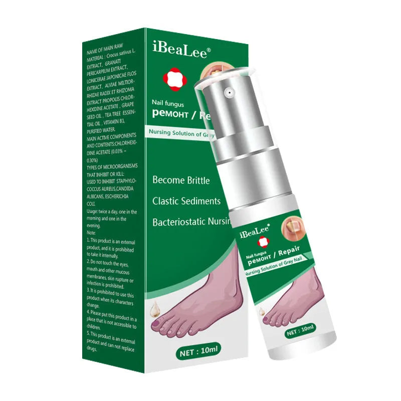 10ml bottle of Jiagou Whitening Antibacterial Liquid for foot treatment