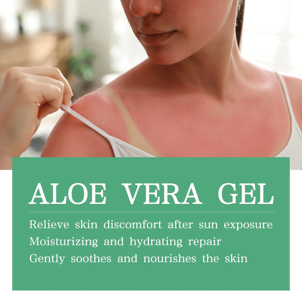 50g tube of tanning cream and 50g tube of aloe vera gel in a summer skincare set