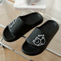 Women's EVA cat slippers with non-slip sole in multiple colours on a white background.