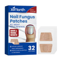 Box of 32 nail nursing adhesive bandage patches for repair, each patch sized 6.1 by 3.5 cm.