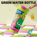 Creative style 500ml vacuum flask in green, black, pink purple, or blue and red colour options