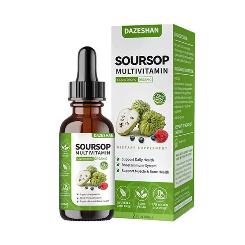 60ml bottle of natural liquid chlorophyll drops for adult intestinal care dietary supplement