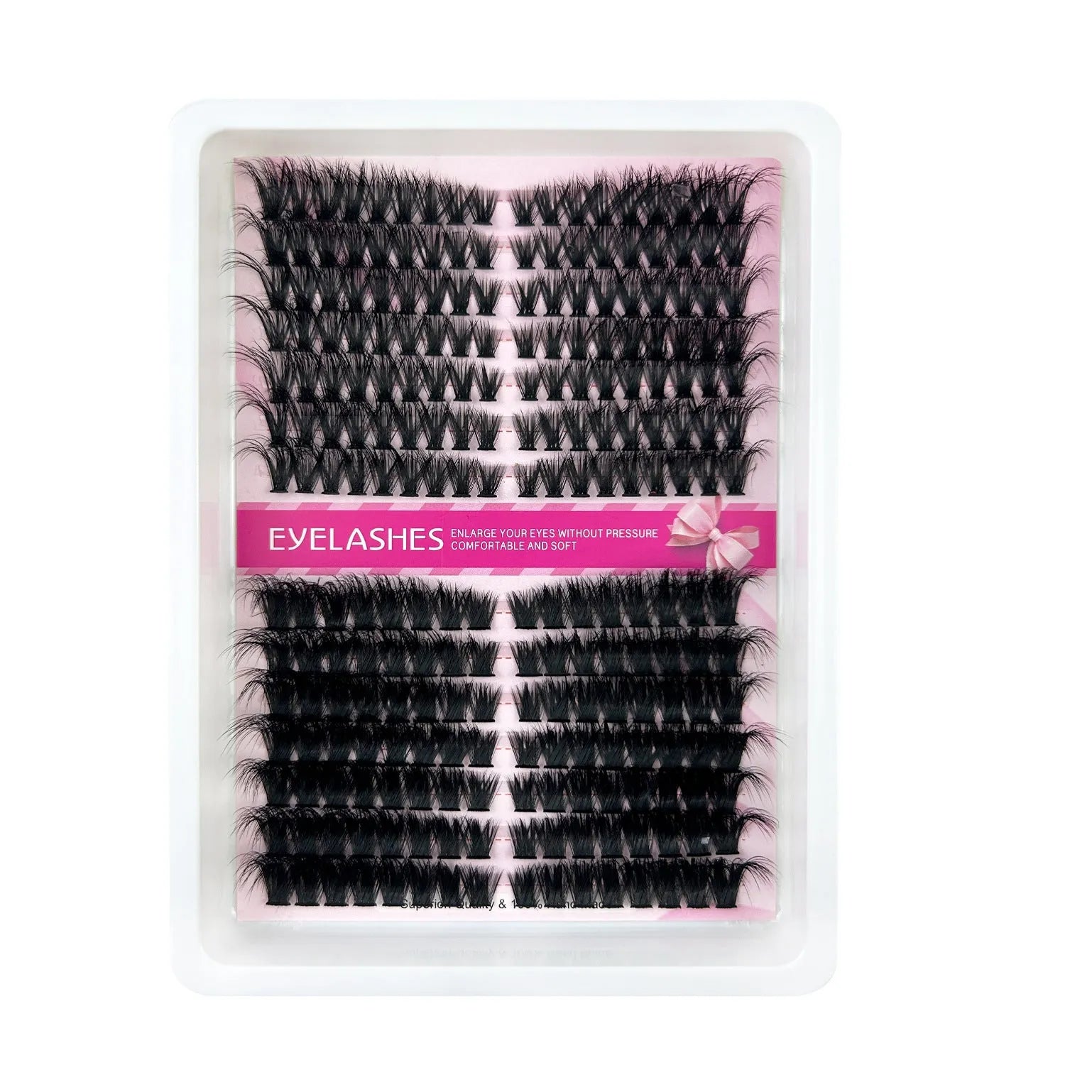 Creative large capacity messy false eyelashes mixed set in storage box with high imitation material