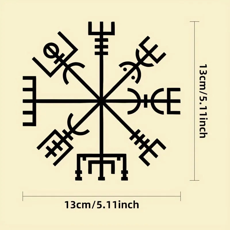 Square 13x13cm vinyl car glass sticker with vegetarian no charm design for vehicle and notebook decoration