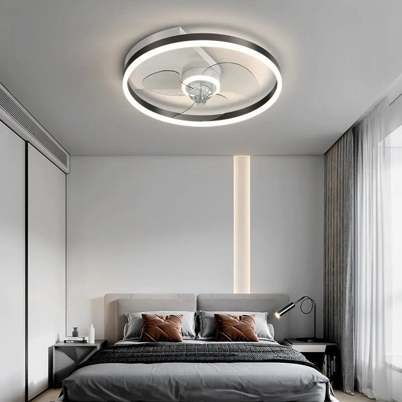 Modern Nordic children's room ceiling lamp with LED light source and iron construction