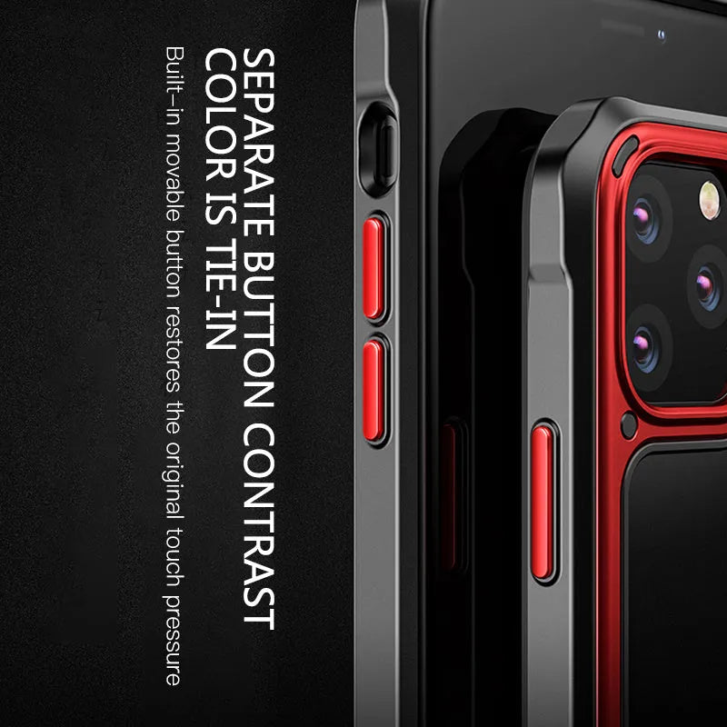 Transparent silicone phone case for Apple iPhone 11 series in business style design