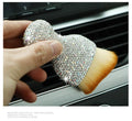 10cm car interior soft brush for dust removal from dashboard and seats in white, pink, or black