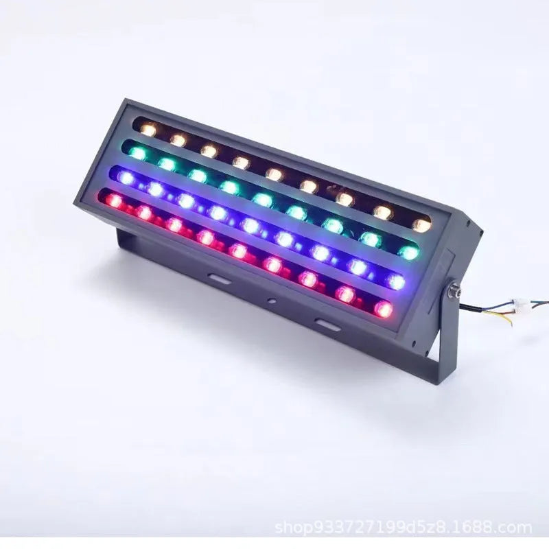 Outdoor LED rainbow tree projection lamp with aluminium alloy housing and IP65 waterproof rating