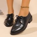 Women's flat loafers with a decorative bow, available in big bow or small bowknot styles.
