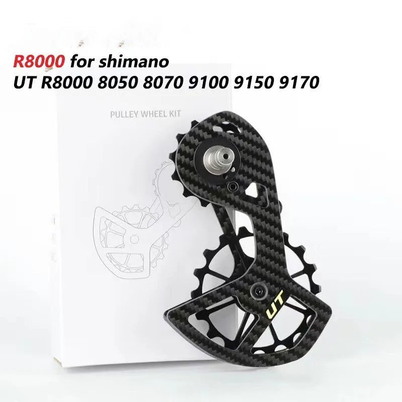 LTWOO 13T and 18T jockey pulley set for Shimano 105 R7000 rear derailleur in colourful and economic versions