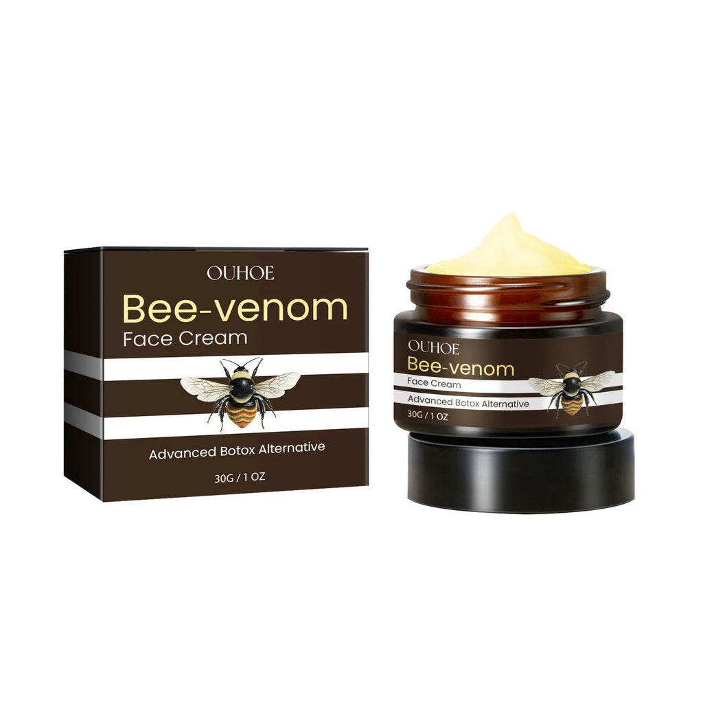 30g jar of OUHOE bee firming cream for hydrating nourishing and firming skin