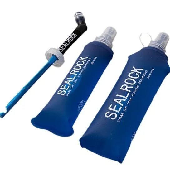 Plastic portable straw with suction tube for mountain climbing and biking hydration