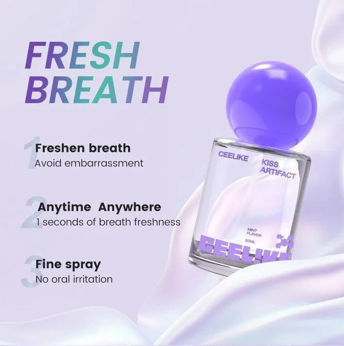 20ml probiotics oral care spray bottle for cleaning makeup tools