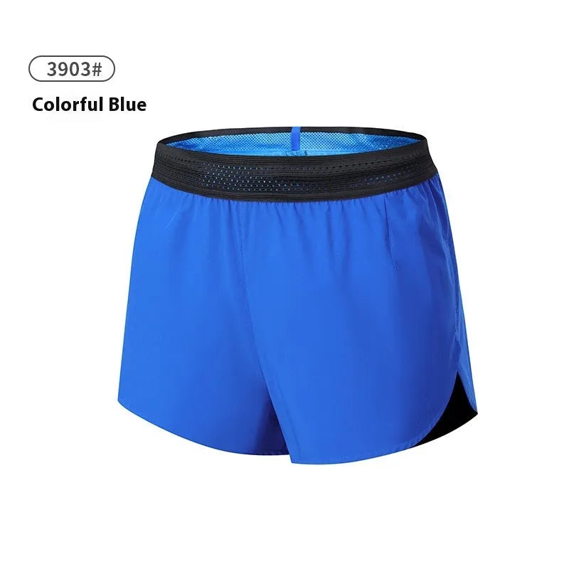 Men's black polyester basketball shorts with low-waist elasticated waistband laid flat