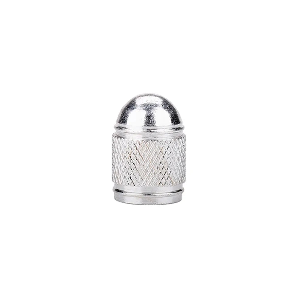 Aluminium alloy mountain bike tyre valve cap in five colour options