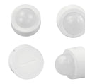 White wireless infrared body sensor with ZigBee connectivity for home motion detection