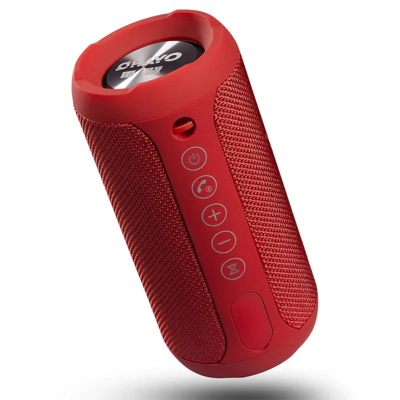 Outdoor waterproof portable Bluetooth speaker in four colour options with 20m range