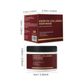 100ml collagen hair mask container for moisturising and repairing dry, brittle hair treatment