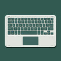 Wireless Bluetooth keyboard and rechargeable mouse set in pink, green, or black colours