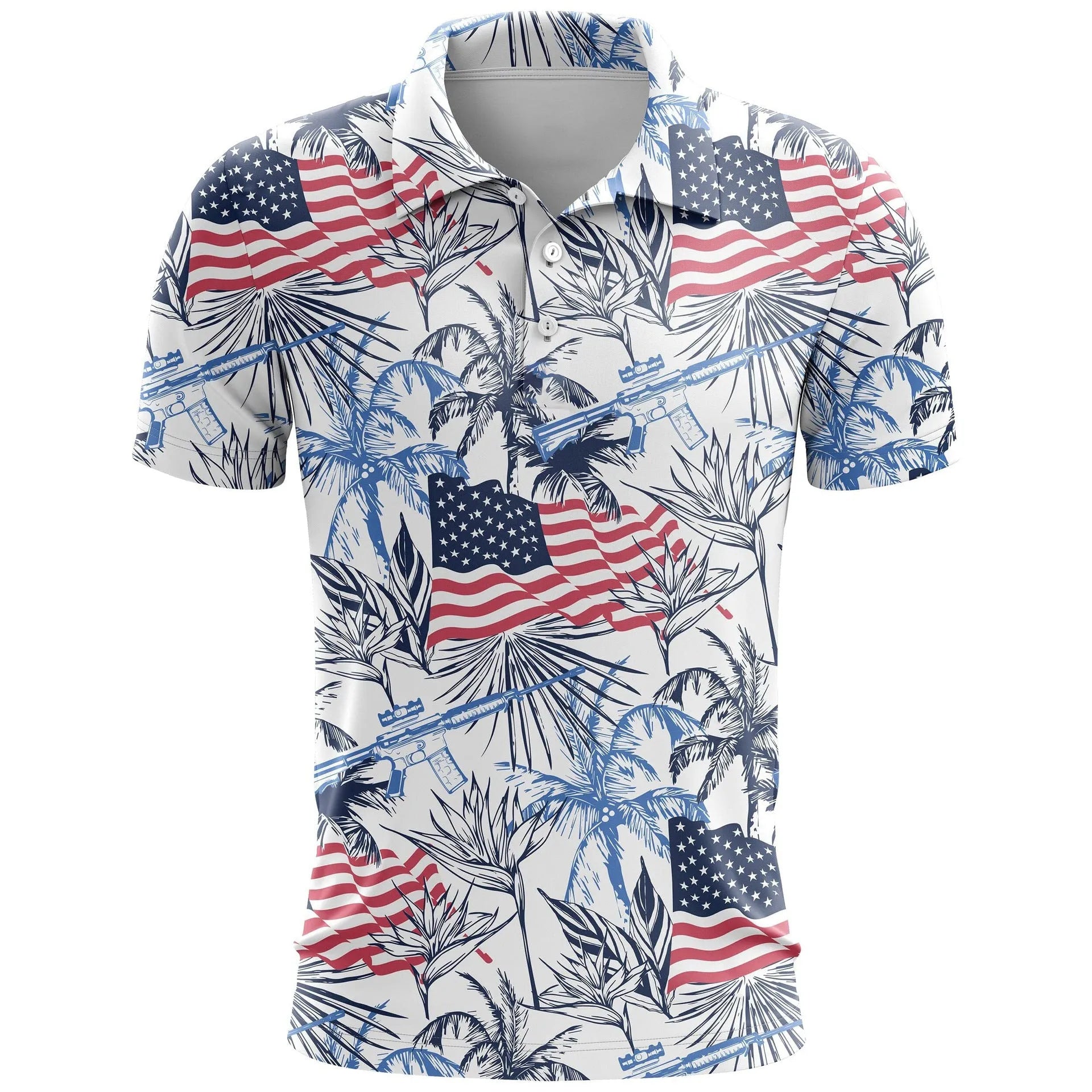 Loose-fit 3D printed sports top in thin polyester bird eye cloth with short sleeves and colour-matching pattern