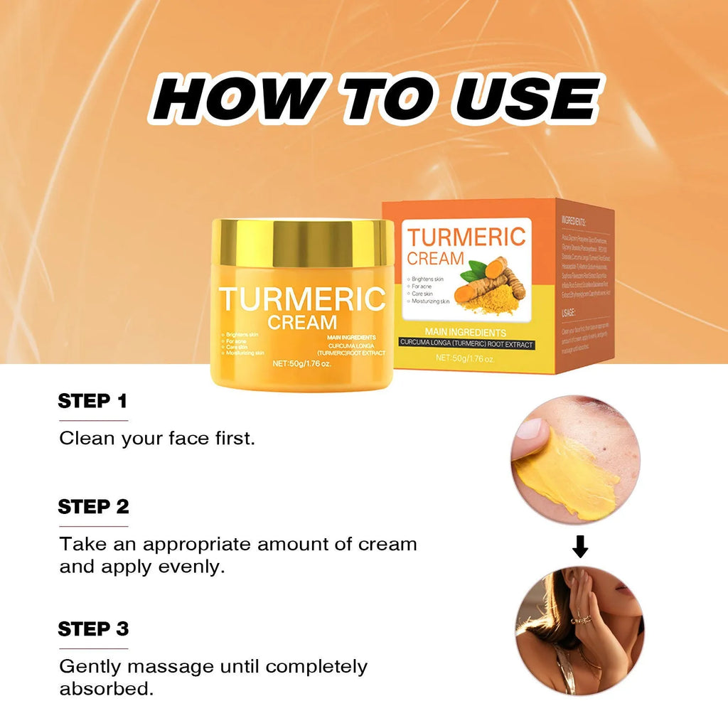 Brightening moisturising cream 50g jar measuring 53mm diameter