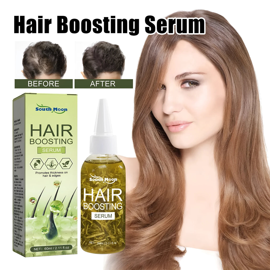 60ml bottle of hair care essential oil for anti-fall repair and dry split end treatment.