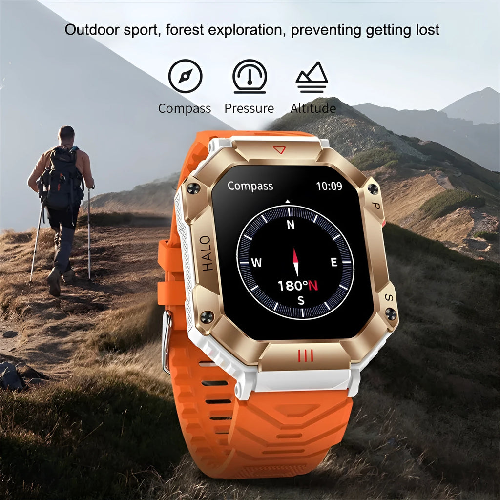Android GPS smart watch for women with resin dial and multiple strap options