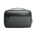 Multi-functional wet dry separation storage bag in Oxford cloth with compartments for toiletries organisation.