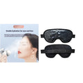 White portable rechargeable eye compress and atomization device with included eye mask and charging cable