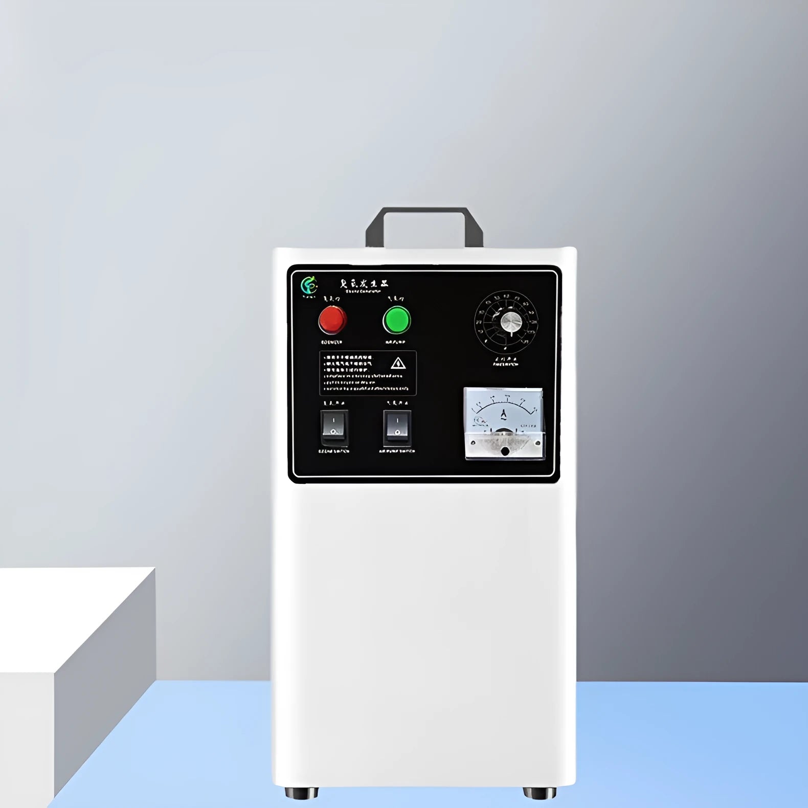 Ozone generator for fruit and vegetable treatment with air-cooled design and 20g/h capacity