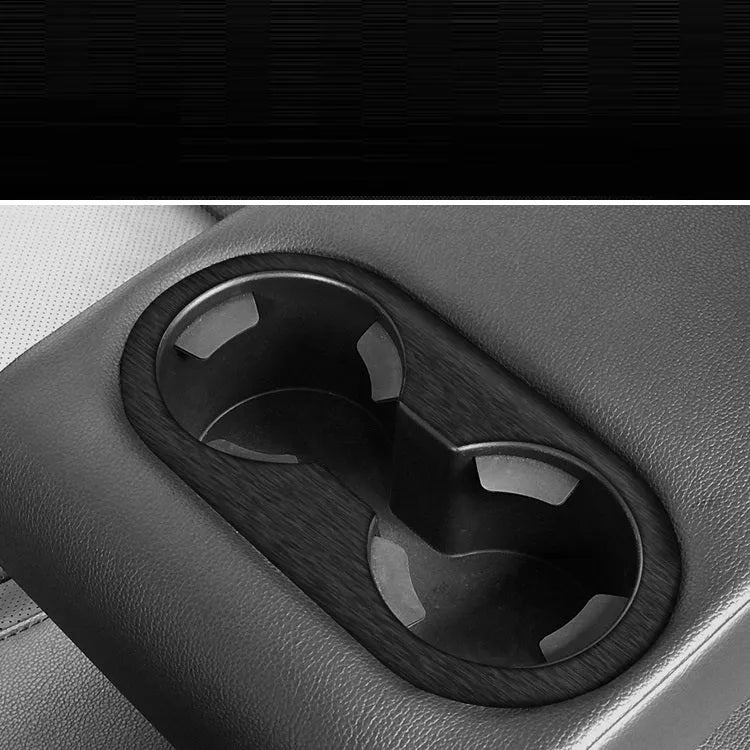 Car interior decorative film sticker set for centre console, instrument panel, and door handle modification