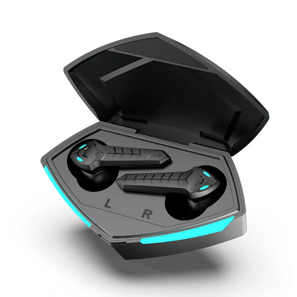 X15 wireless in-ear Bluetooth gaming headset with charging case in multi-colour options.