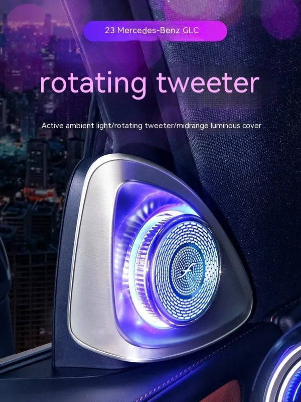 Mercedes-Benz GLC X254 replacement speakers with rotating tweeter mechanism