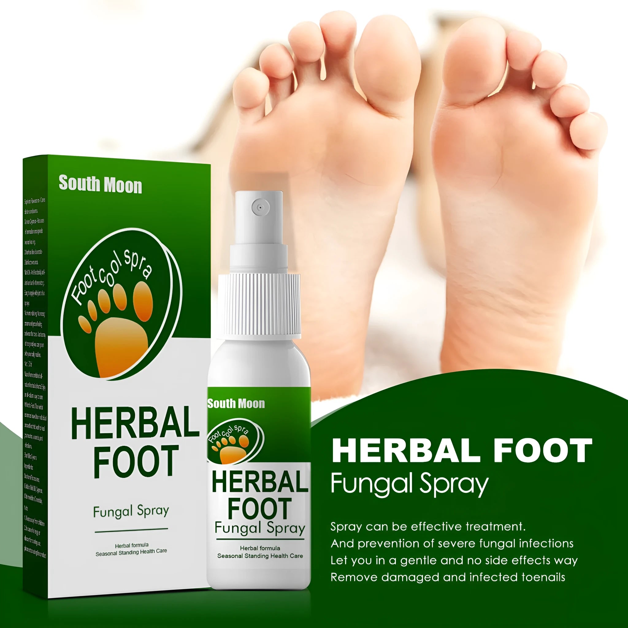 30ml foot nourishing and hydrating care spray in portable spray bottle for cracked heels and dry skin