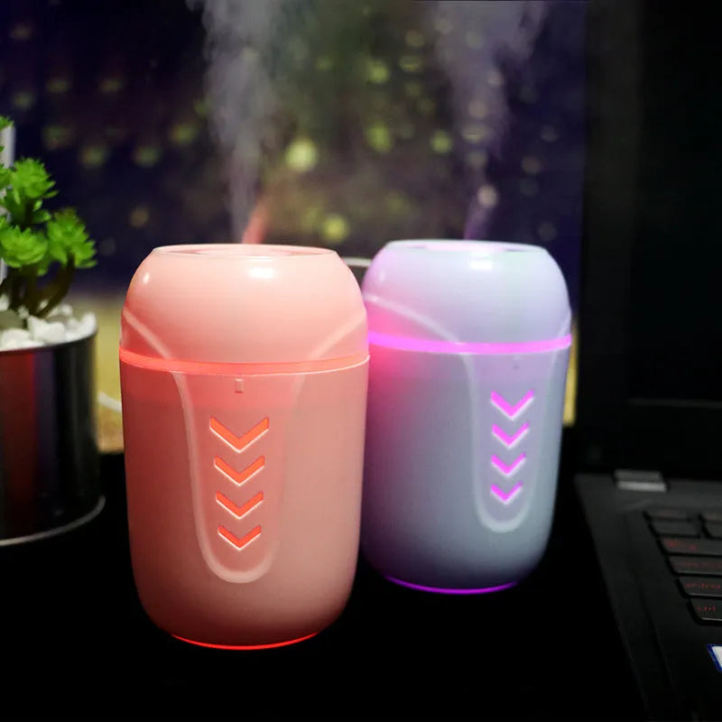 X3 portable humidifier in columnar design with 200ml tank capacity
