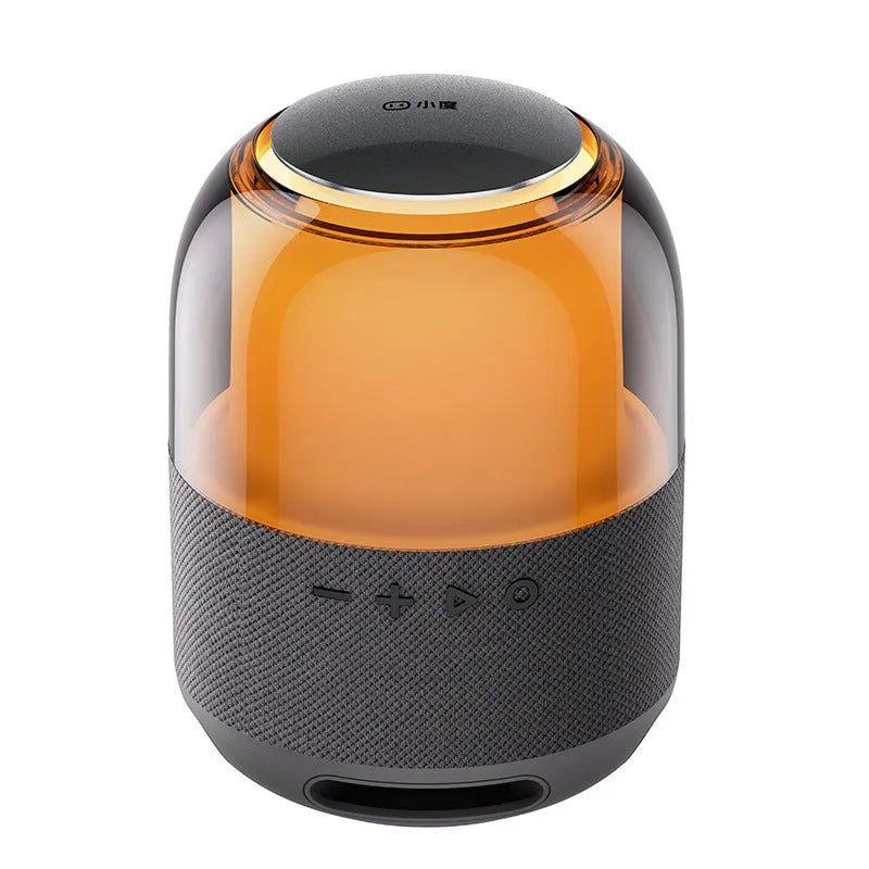 Portable Bluetooth speaker with memory card slot and built-in 2000 mAh battery in colourful version colours