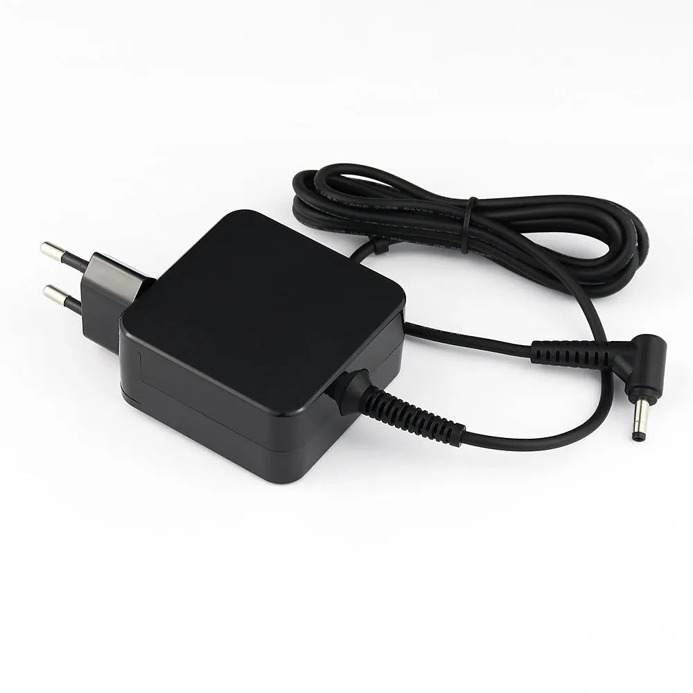 Black Hua 45W laptop power adapter with charging cable