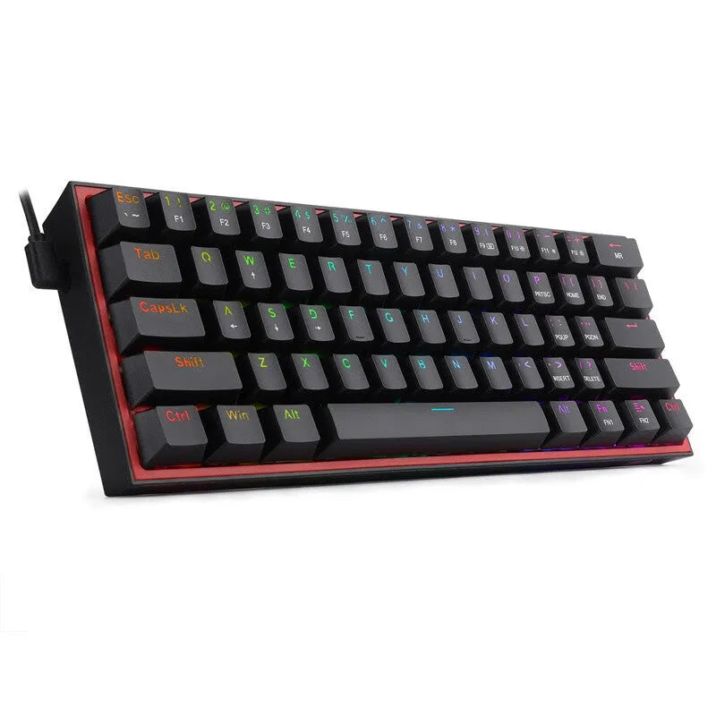 K617 mechanical keyboard with RGB lighting in white pink colour option showing multimedia keys