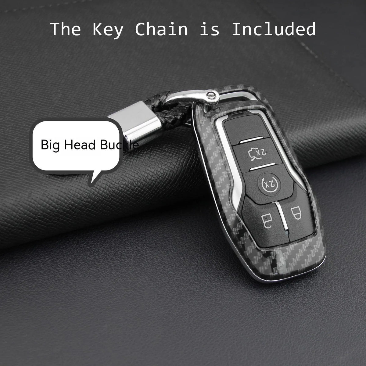 Plastic remote control protective shell with buckle for car key.