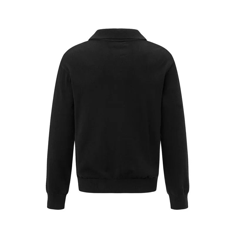 Loose-fitting creamy-white acrylic blend pullover sweater for women on a hanger.