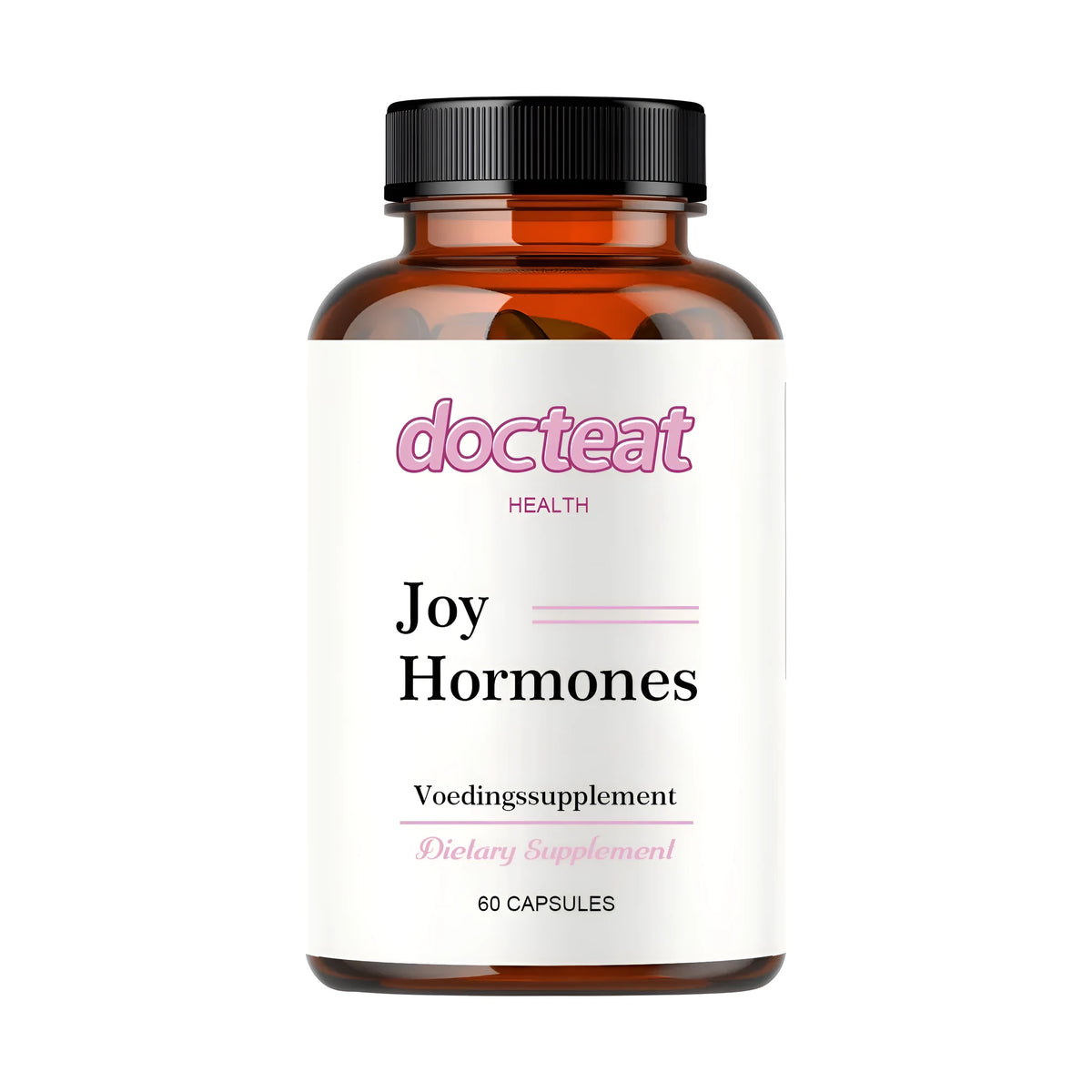 Evening primrose oil dietary supplement bottle with 60 capsules containing herbal extracts and nutrients